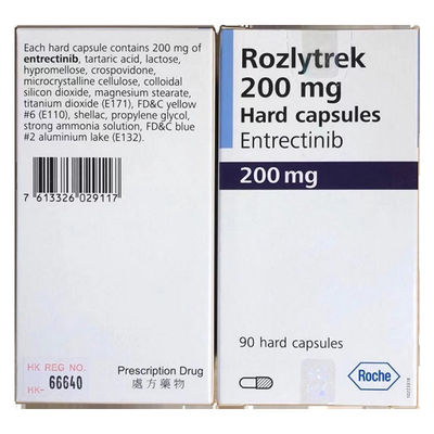 90 Capsules Entrectinib Rozlytrek 200mg Drugs To Treat Lung Cancer