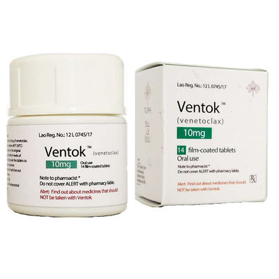 شراء Tlph、Everest、AbbVieVenetoclax ABT-199Ventok 100mg*112 أقراص ابيضاض الدم، ورم الغدد الليمفاوية لمرضى المرحلة 1 و 2 و 3 من السرطان online manufacture