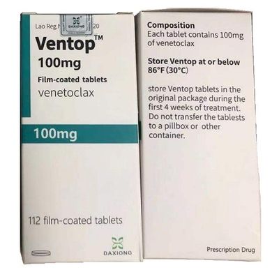 BCL-2 فينيتوكلاكس 100mg علاج لورم الغدد الليمفاوية أدوية فينيتوكلاكس أقراص