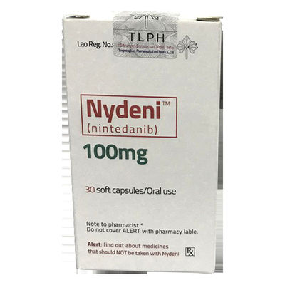 100mg نينتيندانيب Nydeni عقاقير العلاج المناعي لسرطان الرئة
