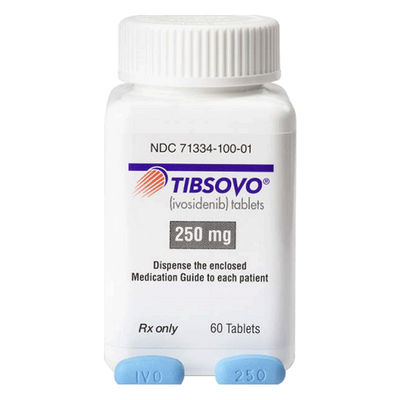 Agios、CSTONE Ivosidenib AG-120 Tibsovo 250mg*60قراصنة سرطان الدم الميلويدي الحاد (AML) للسرطان في المرحلة 1 2 3