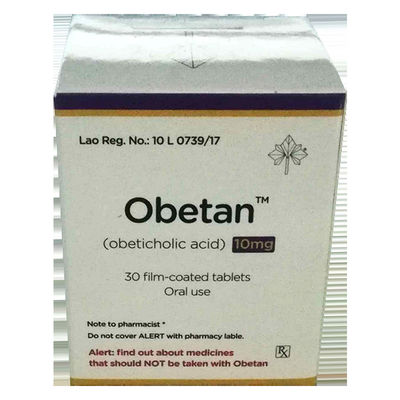30 كبسولة من حمض أوبيتيكوليك 10mg دواء لتهاب المرارة الأولي