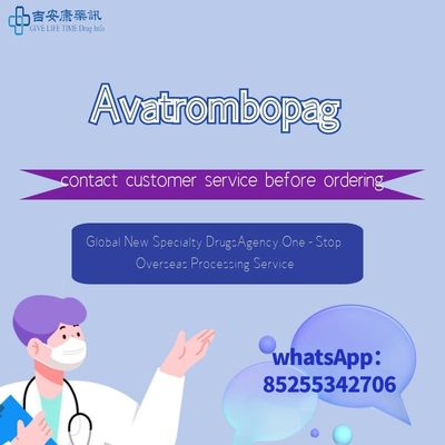 28 كبسولات 20mg Avatrombopag Avalet-20 الأدوية المستخدمة في التخثر في خلايا الدم